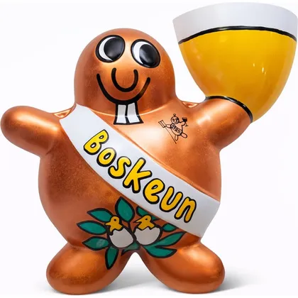Gepersonaliseerd Oerbier-mannetje: boskeun