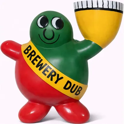Gepersonaliseerd Oerbier-mannetje: brewery dub