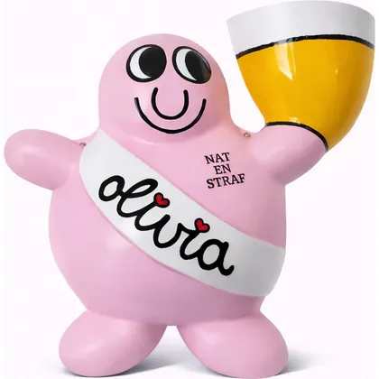 Gepersonaliseerd Oerbier-mannetje: olivia