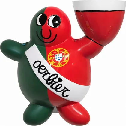 Gepersonaliseerd Oerbier-mannetje: portugal